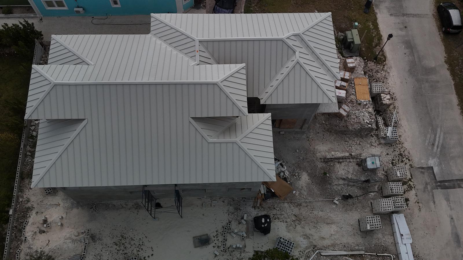 Sandstone Color Standing Seam Roofing System
