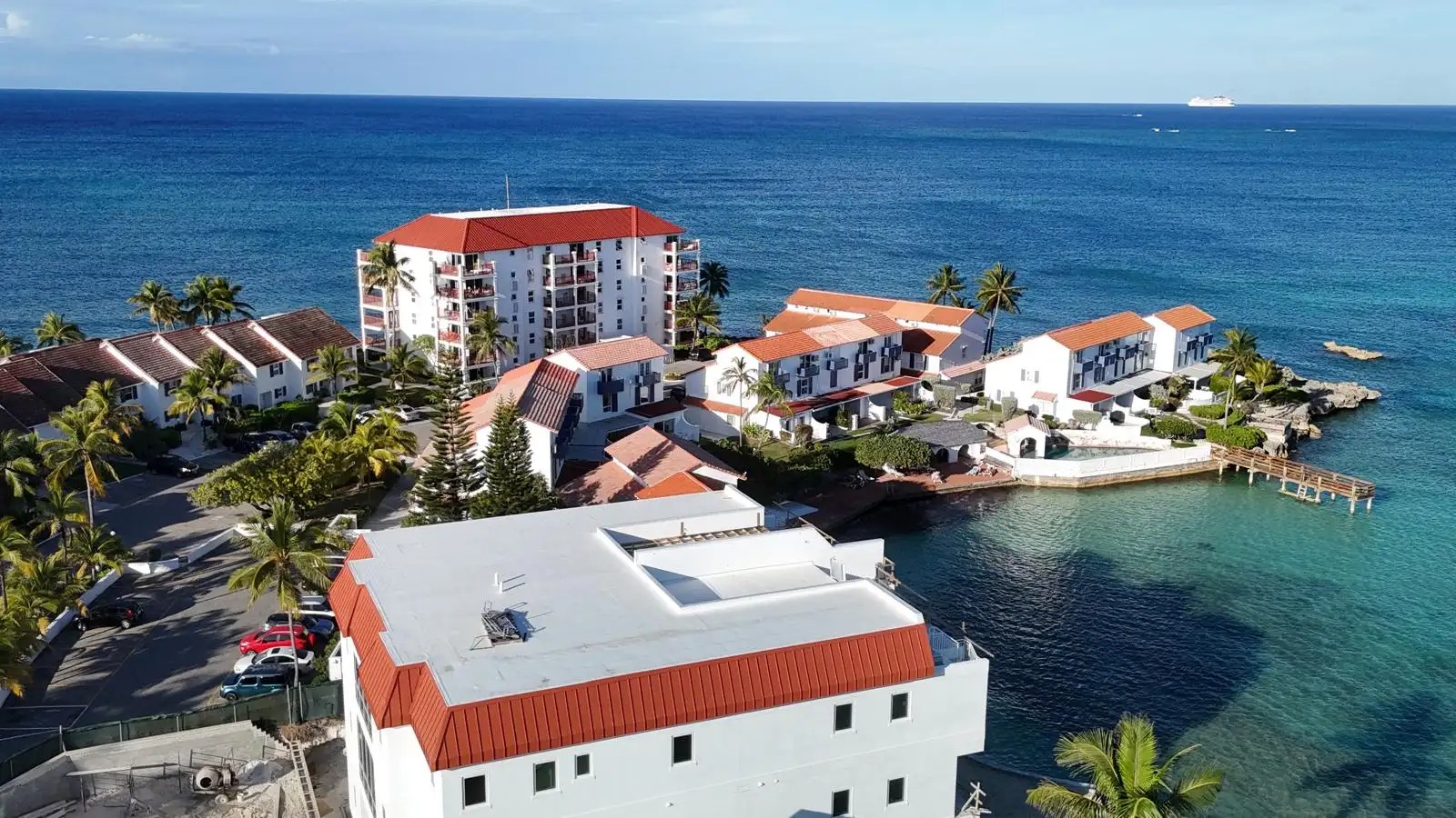 Project in Delaporte Point, Completed Terracota Roof